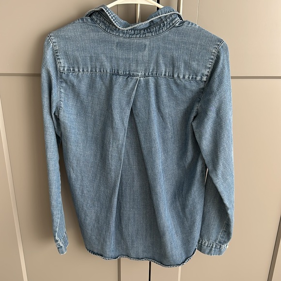 Loft denim long sleeve top - Picture 3 of 4